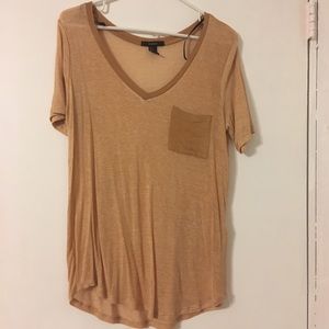 💥Tan Forever21 tee